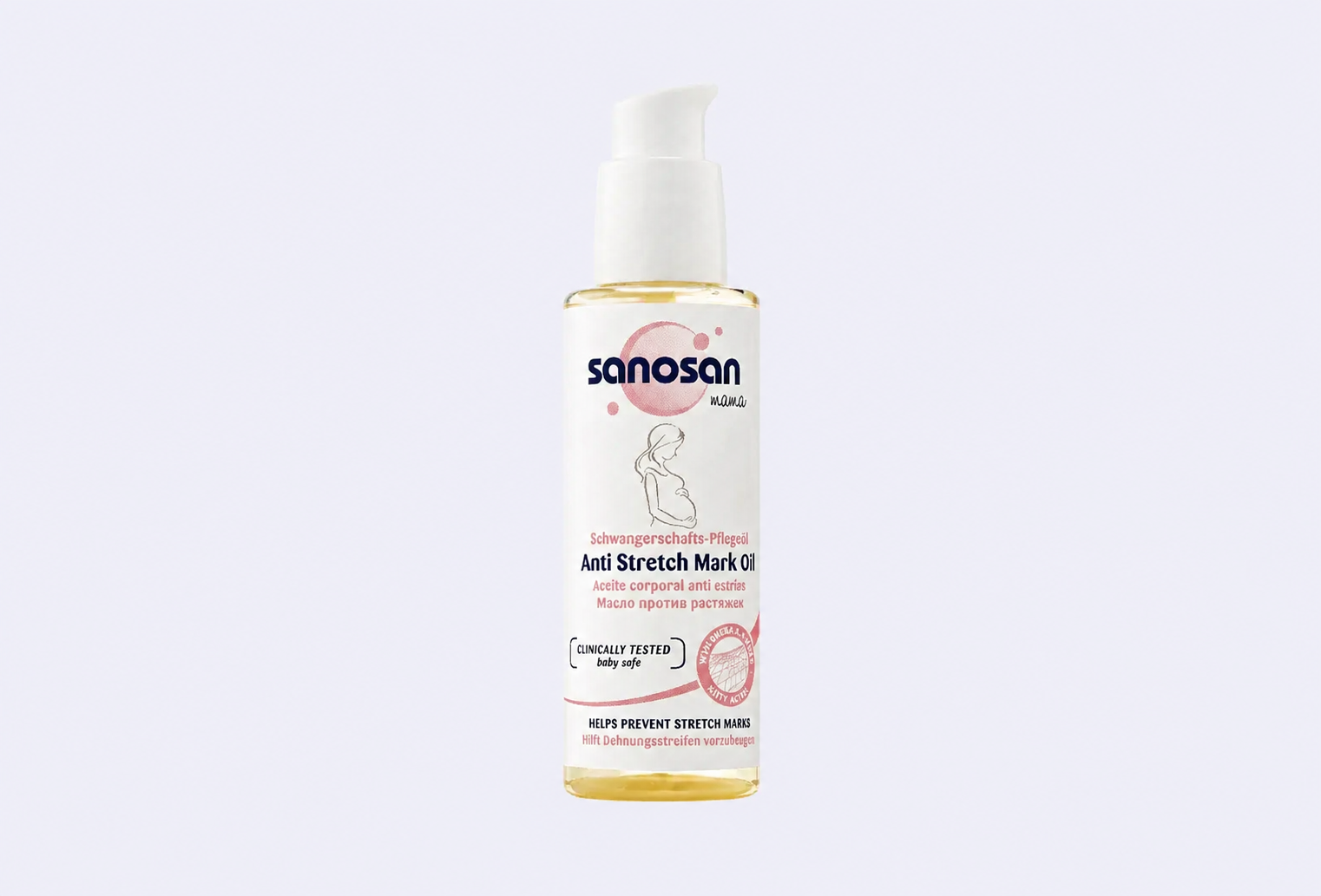 Масло против растяжек SANOSAN Mama Anti Stretch Mark Oil
