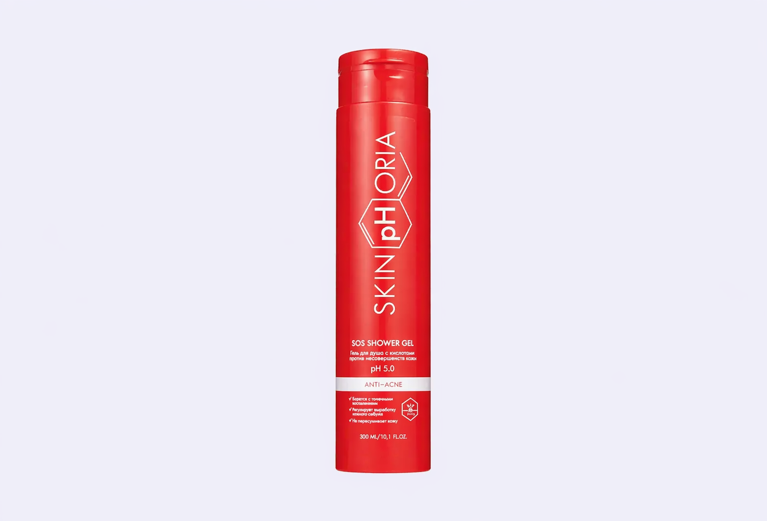 Гель для душа SKINPHORIA acids against skin imperfections