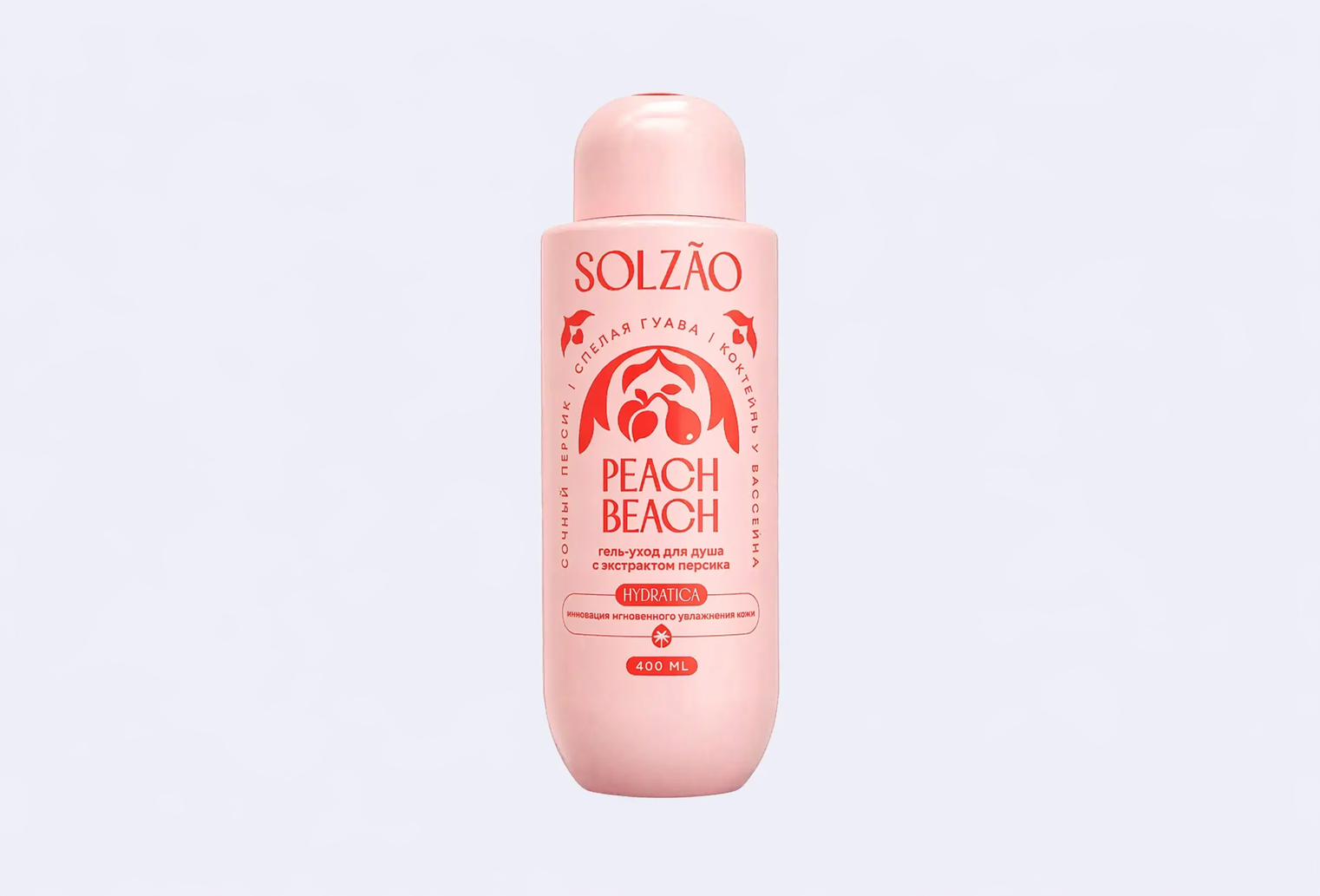 Гель для душа SOLZAO Peach Beach with peach extract