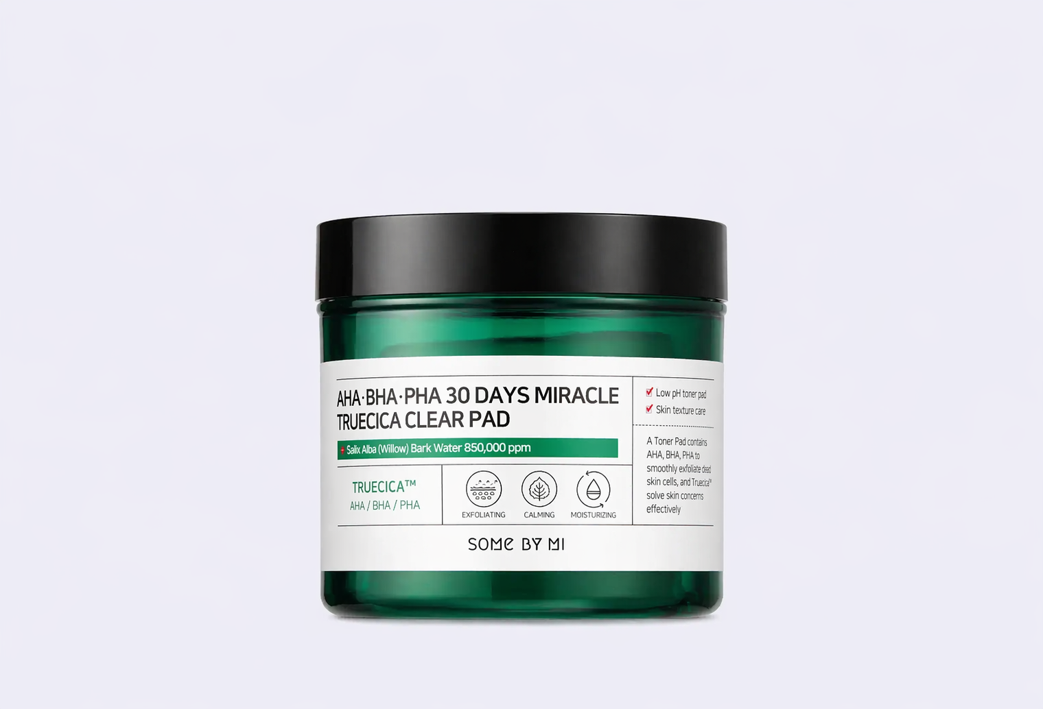 Отшелушивающие подушечки SOME BY MI AHA-BHA-PHA 30 Days Miracle Truecica Clear Pad, 70pcs