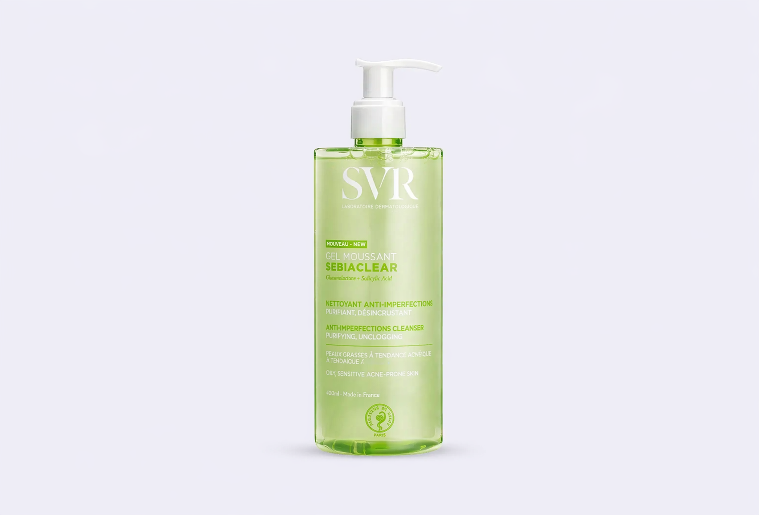 Гель-пенка для умывания SVR Gel moussant sebiaclear