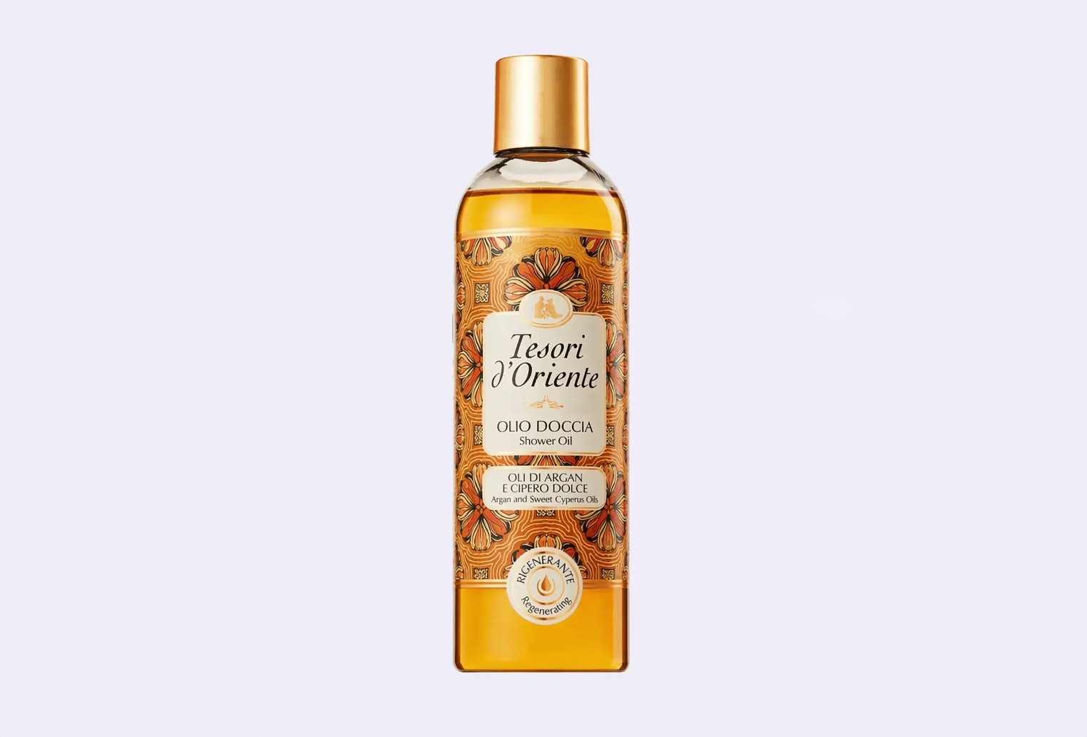 Масло для душа TESORI D’ORIENTE Argan and cyprus oils