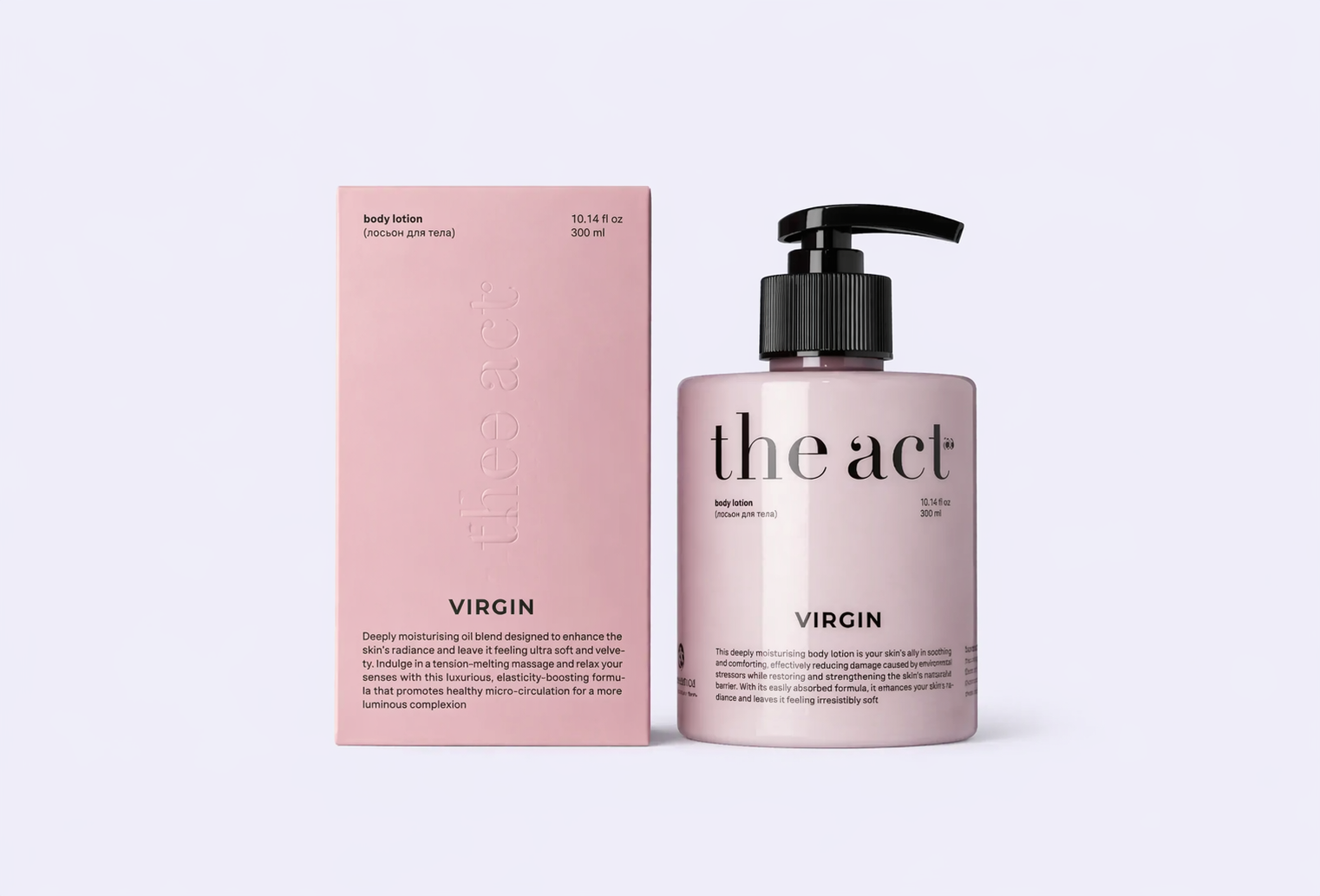 Лосьон для тела THE ACT Body lotion Virgin