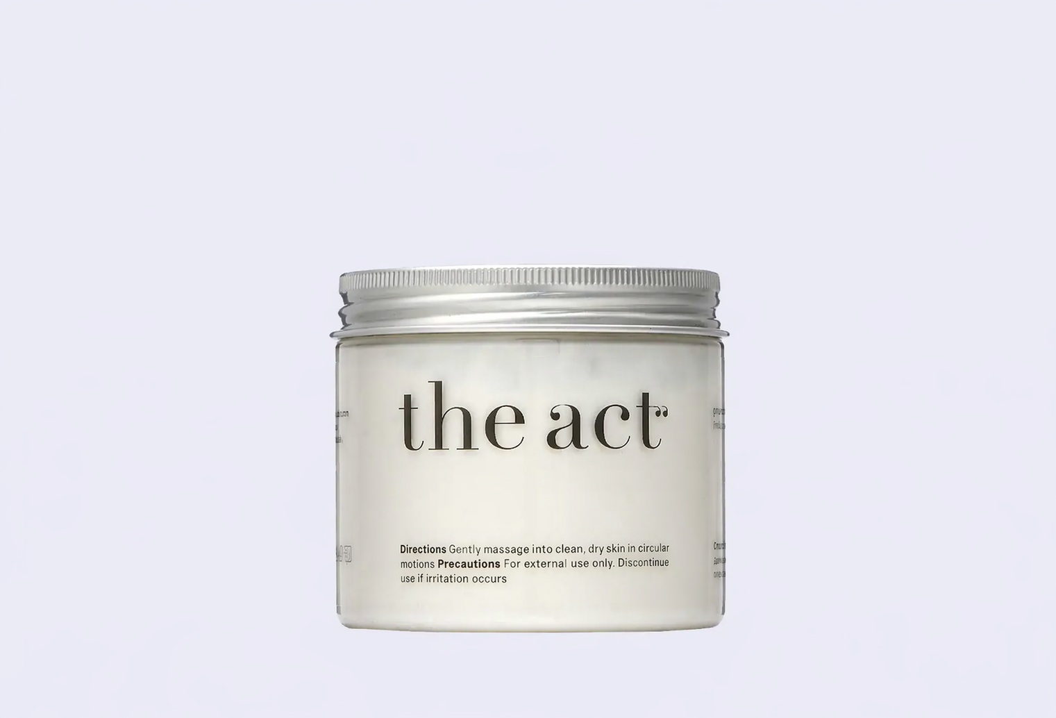 Твердое масло для тела THE ACT grape body butter