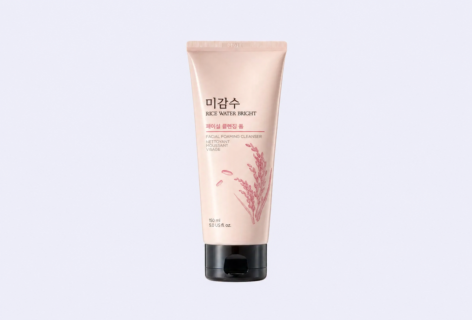 Очищающая пенка для лица THE FACE SHOP Rice water bright facial foaming cleanser