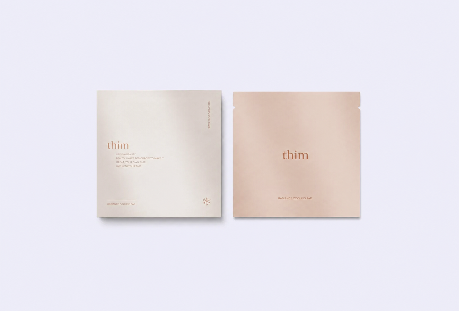 Охлаждающие пэды для лица THIM Radiance cooling pad