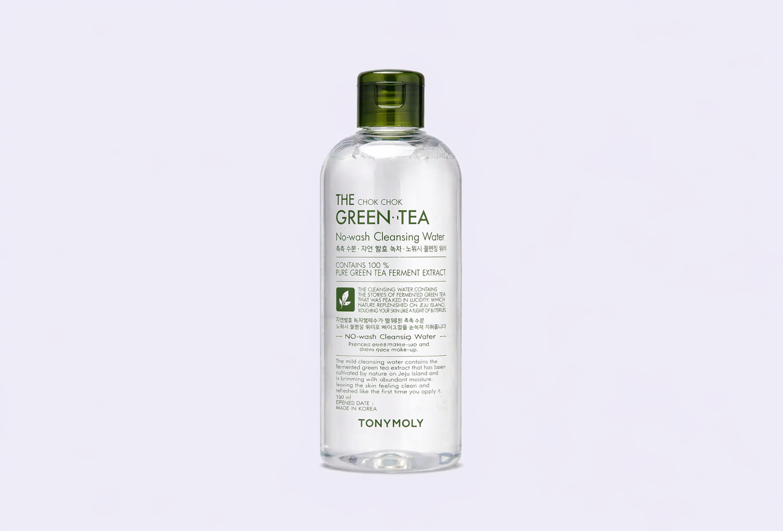 Мицеллярная вода TONY MOLY The Chok Chok Green Tea Cleansing Water