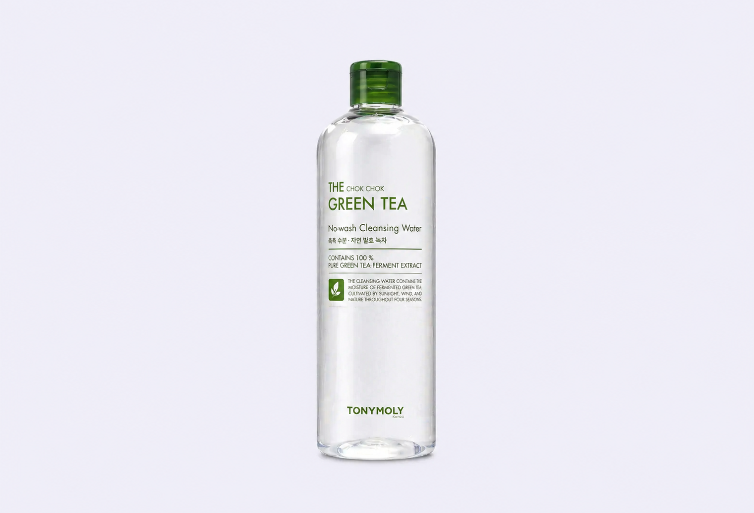 Мицеллярная вода для снятия макияжа TONY MOLY THE CHOK CHOK GREEN TEA No-wash Cleansing Water