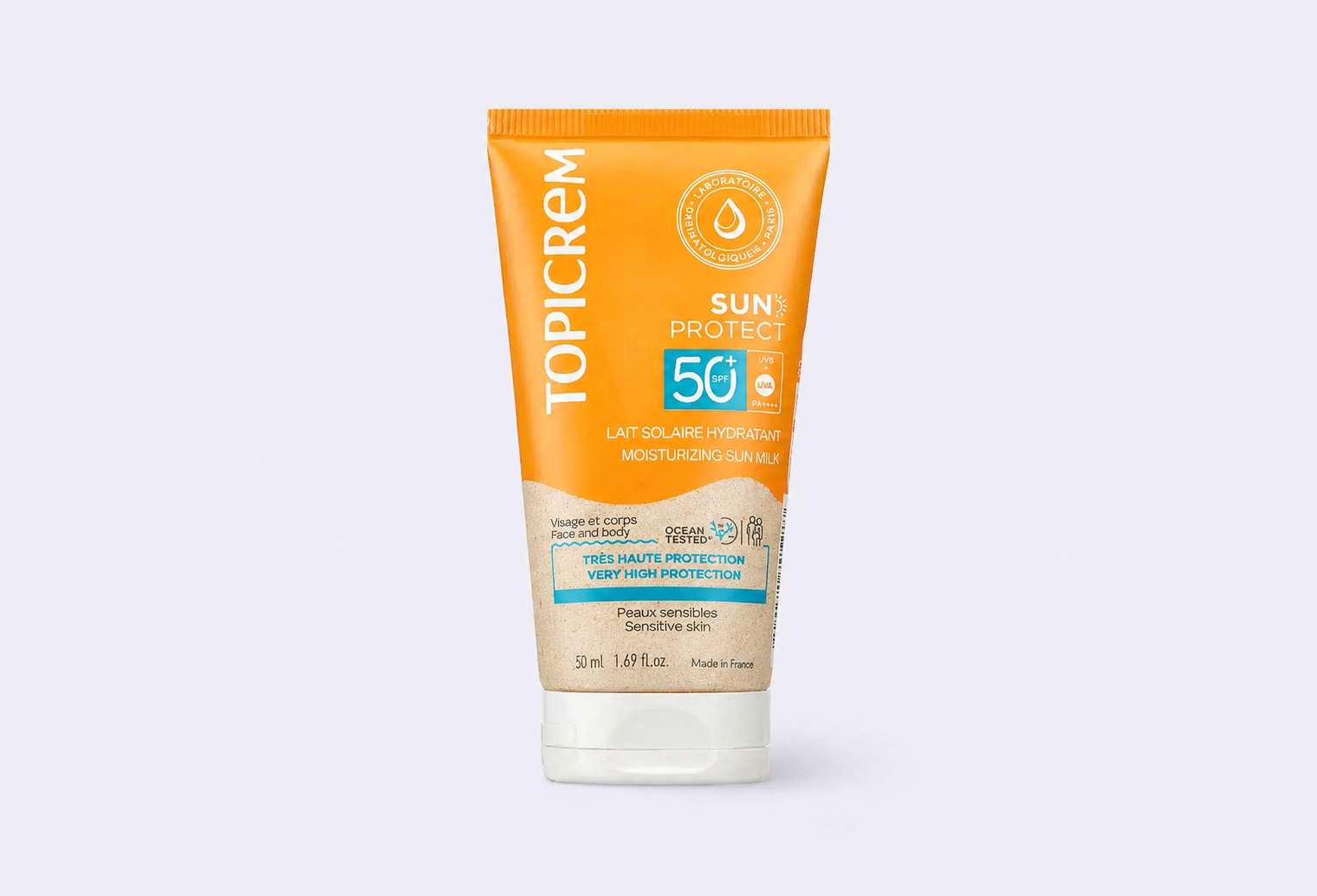 Солнцезащитное молочко SPF50+ TOPICREM SUN Protect