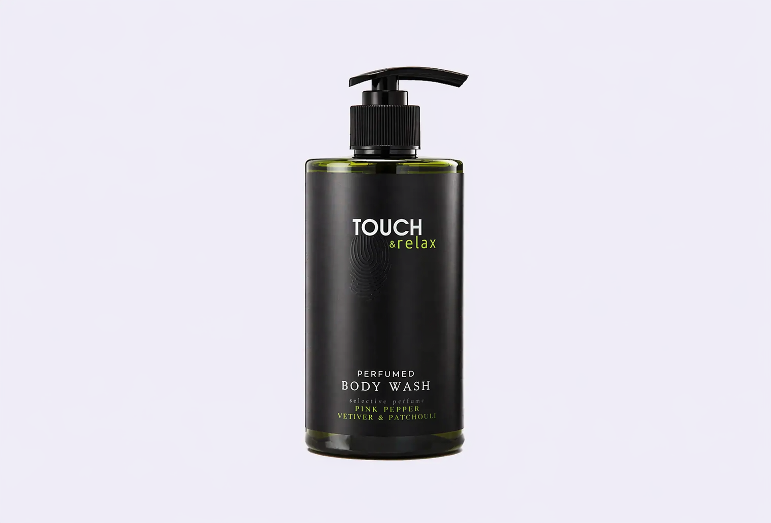 Парфюмированный гель для душа TOUCH&RELAX Розовый перец, ветивер и пачули