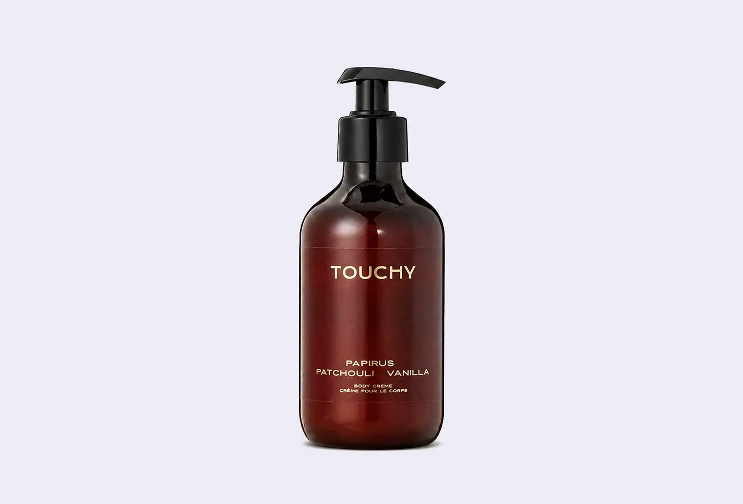 Крем для тела и рук TOUCHY papirus, patchouli, vanilla