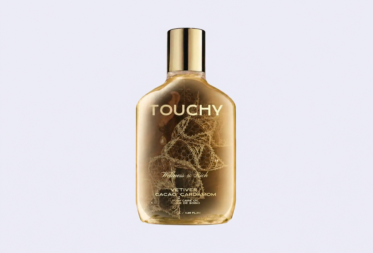Масло для тела TOUCHY Wellness & Rich vetiver, cacao, cardamon