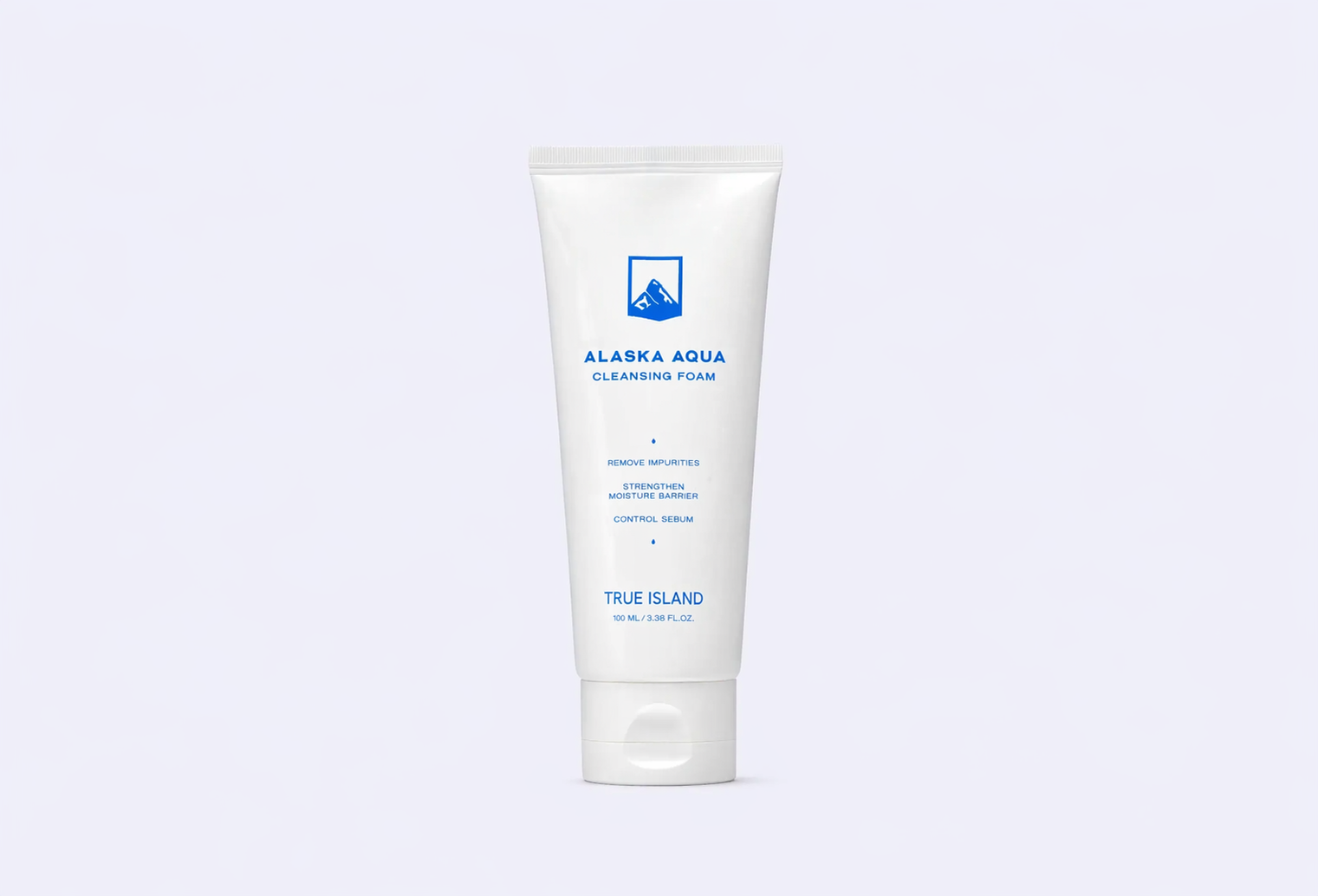 Очищающая пенка для умывания TRUE ISLAND ALASKA GLACIER WATER AQUA CLEANSING FOAM