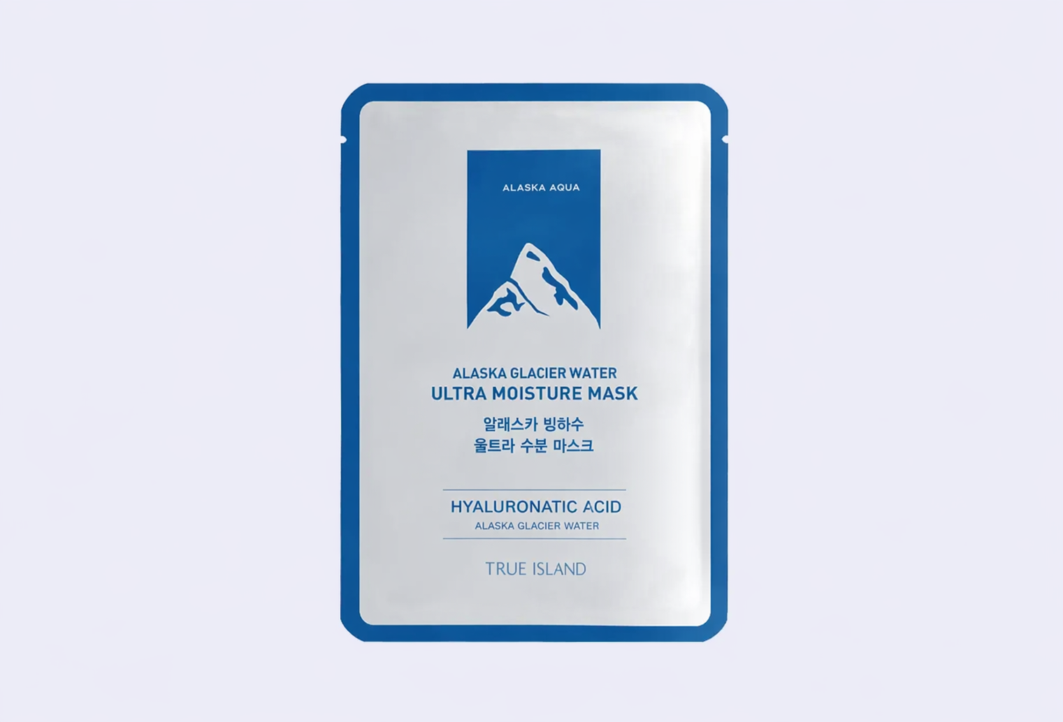 Тканевая маска для лица TRUE ISLAND Alaska glacier water ultra moisture mask