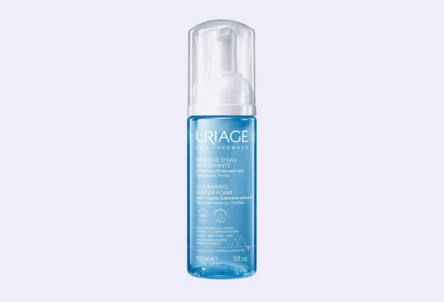 Очищающий мусс URIAGE MOUSSE D'EAU NETTOYANTE