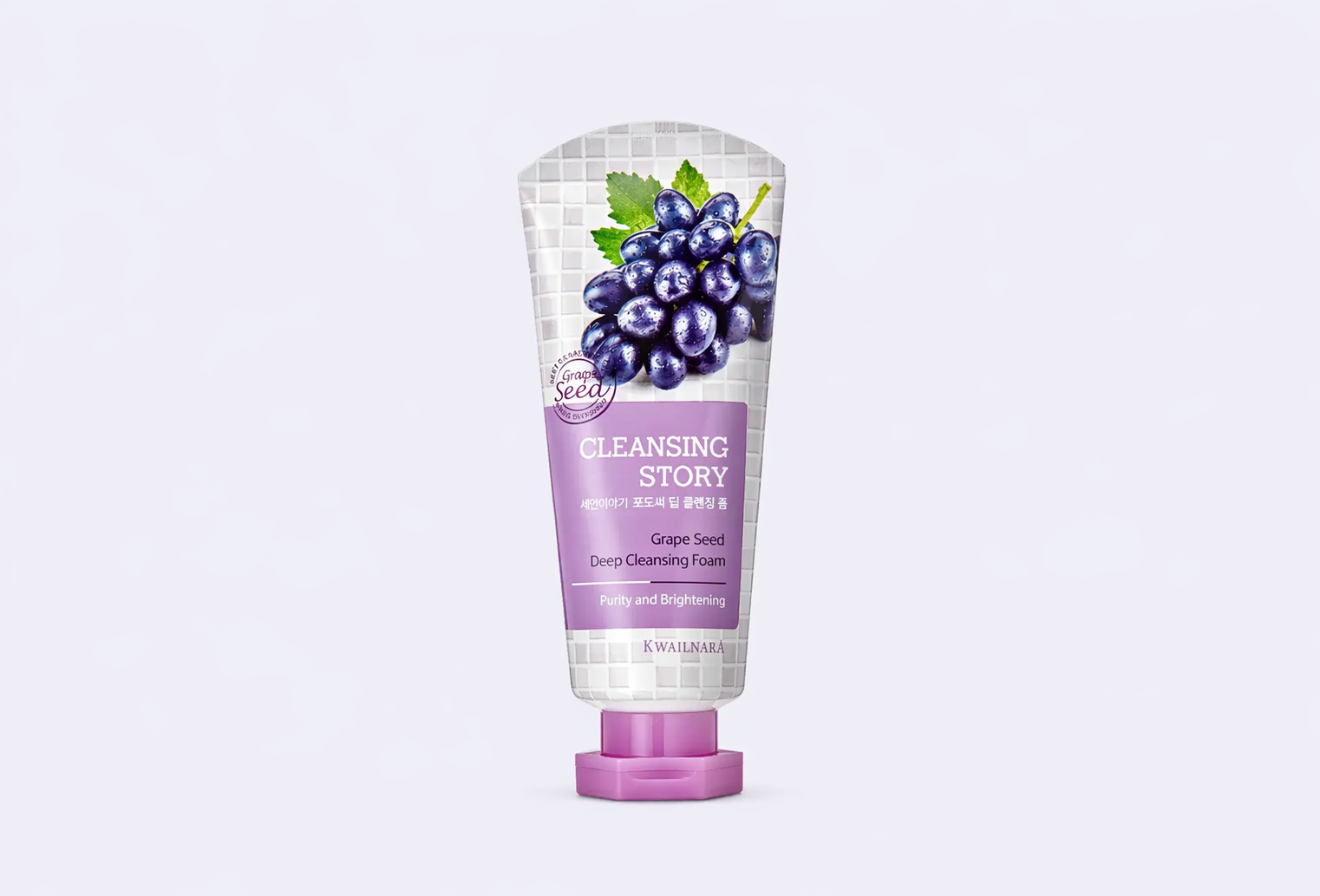 Очищающая пенка для умывания лица WELCOS CLEANSING STORY Grape Seed Deep Cleansing Foam