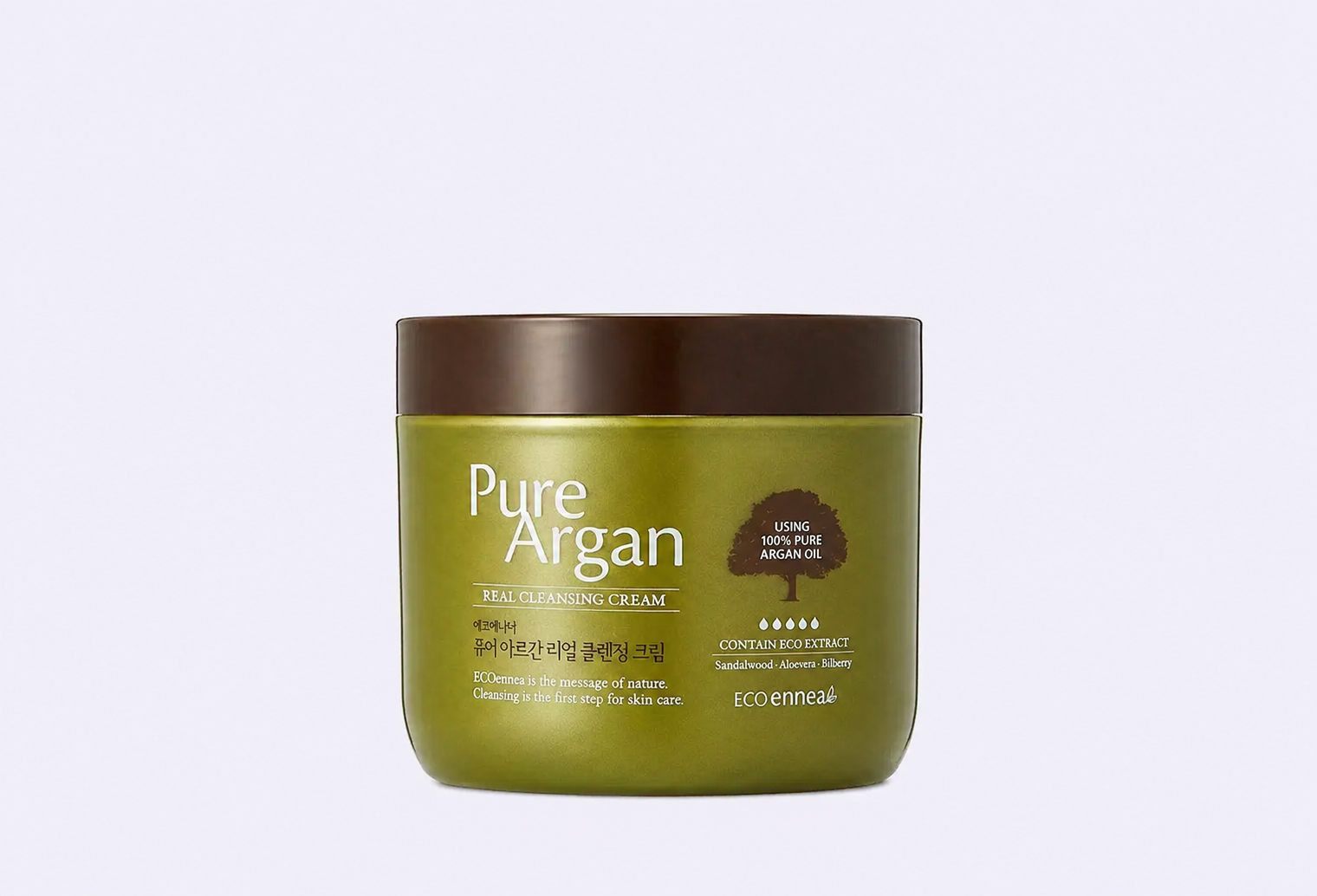 Очищающий крем для лица WELCOS ECOennea Pure Argan Real Cleansing Cream