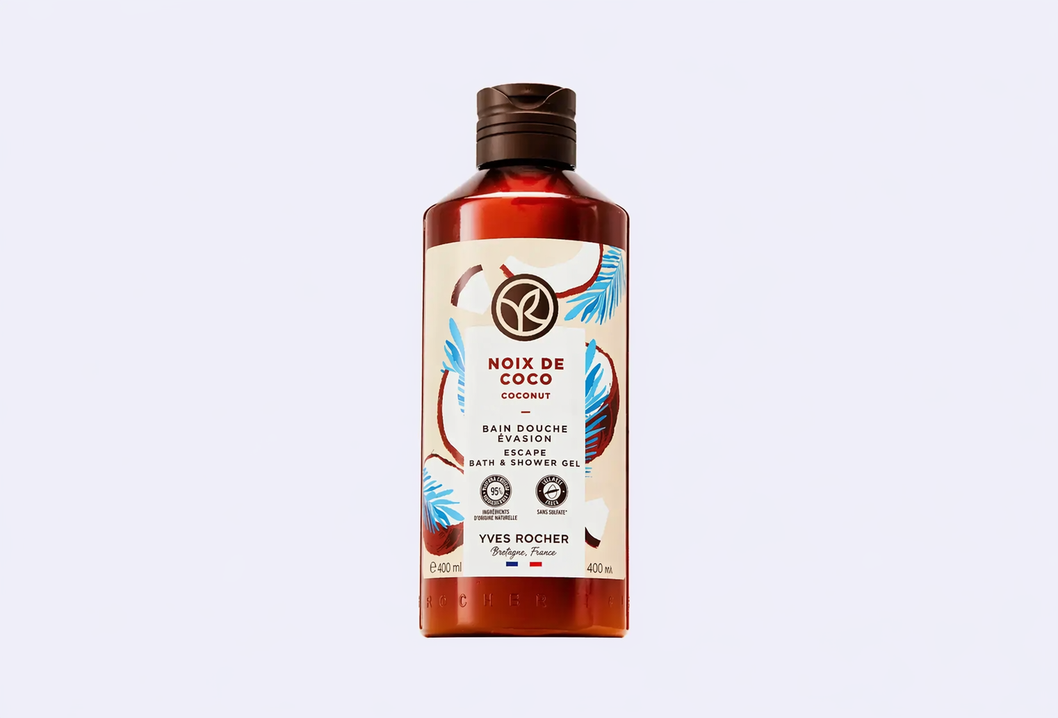 Гель для душа и ванны YVES ROCHER КОКОСОВЫЙ ОРЕХ