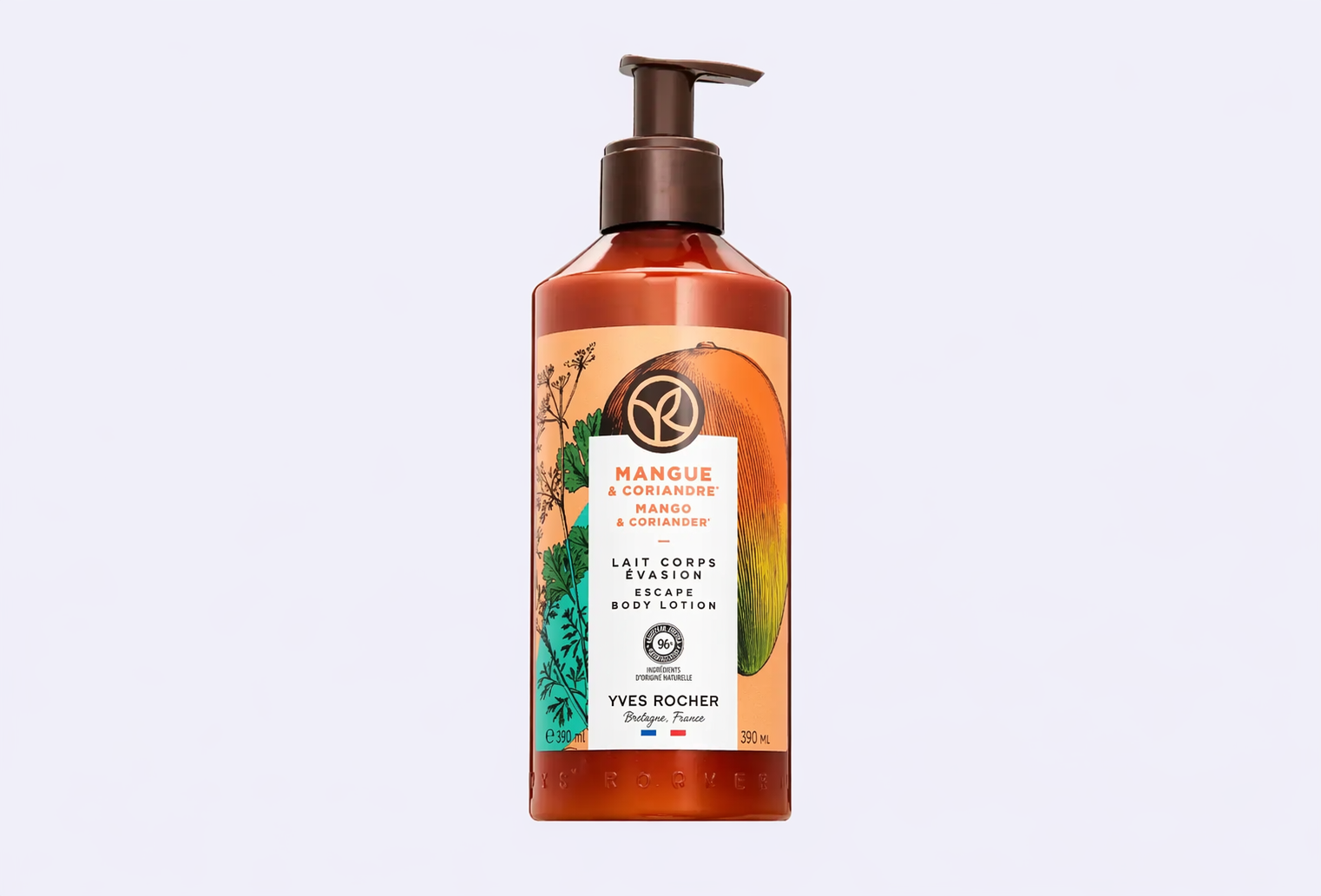 Молочко для тела YVES ROCHER МАНГО и КОРИАНДР