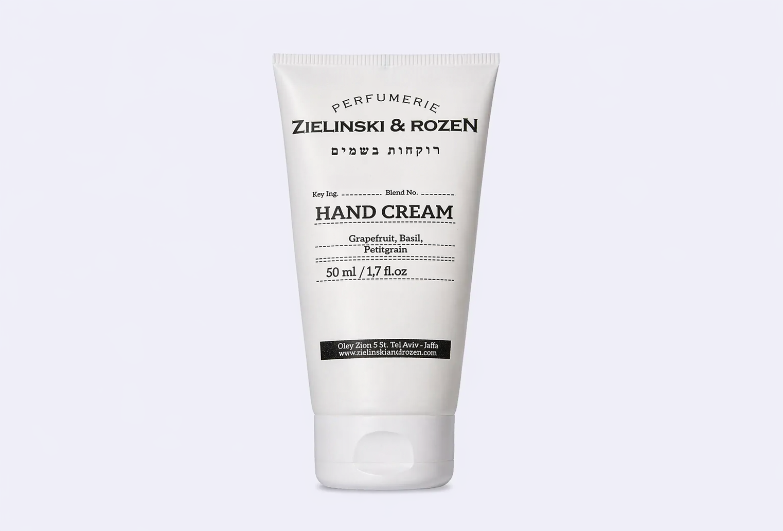 Крем для рук ZIELINSKI & ROZEN Grapefruit, Basil, Petitgrain