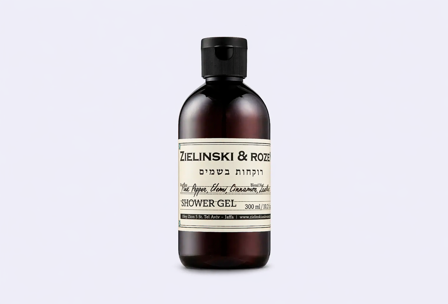 Гель для душа ZIELINSKI & ROZEN Pink Pepper, Elemi, Cinnamon, Leather