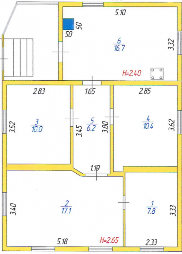 Продажа дома, 68м <sup>2</sup>, 5 сот., Курган, Мичурина улица