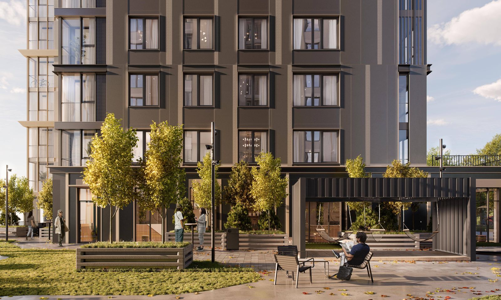 3-комнатная, 89.5 м², № 15 в Edelweiss Золотой Рог 1