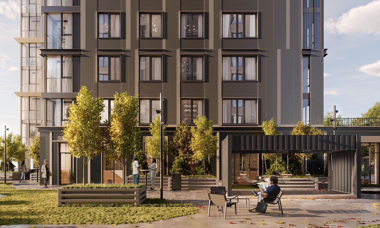 3-комнатная, 89.5 м², № 15 в Edelweiss Золотой Рог 1