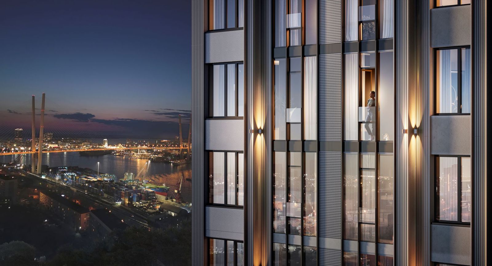 2-комнатная, 69.1 м², № 62 в Edelweiss Золотой Рог 2