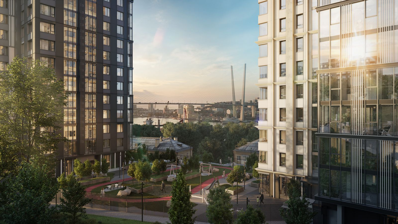 2-комнатная, 69.1 м², № 62 в Edelweiss Золотой Рог 2