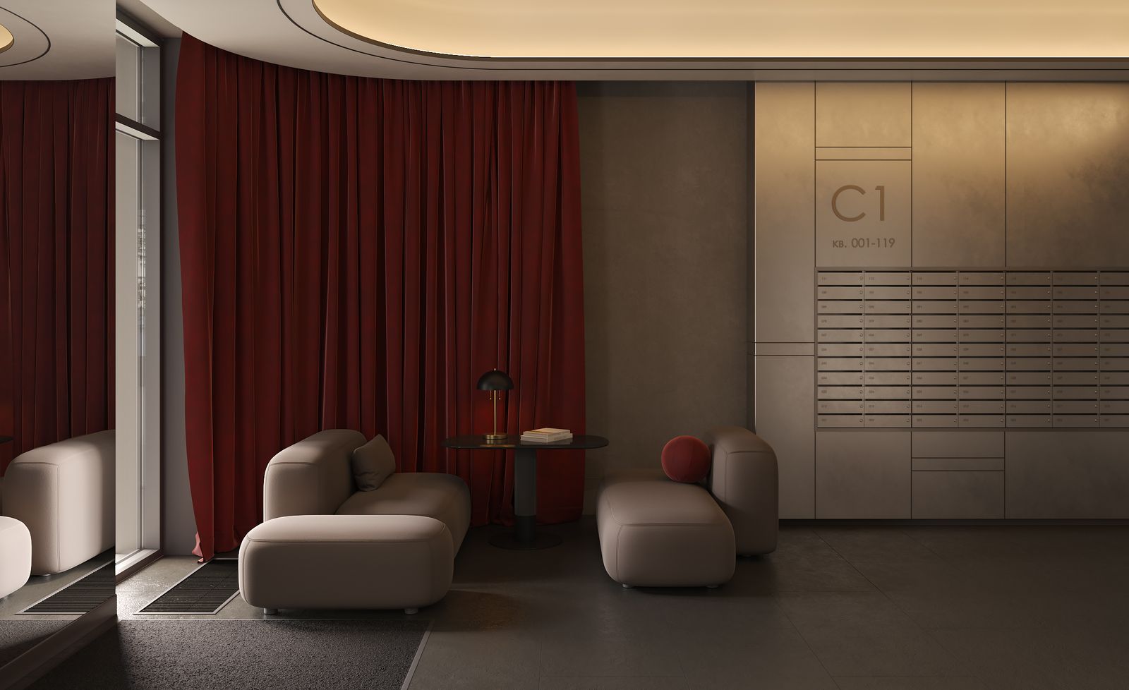 2-комнатная, 69.1 м², № 62 в Edelweiss Золотой Рог 2