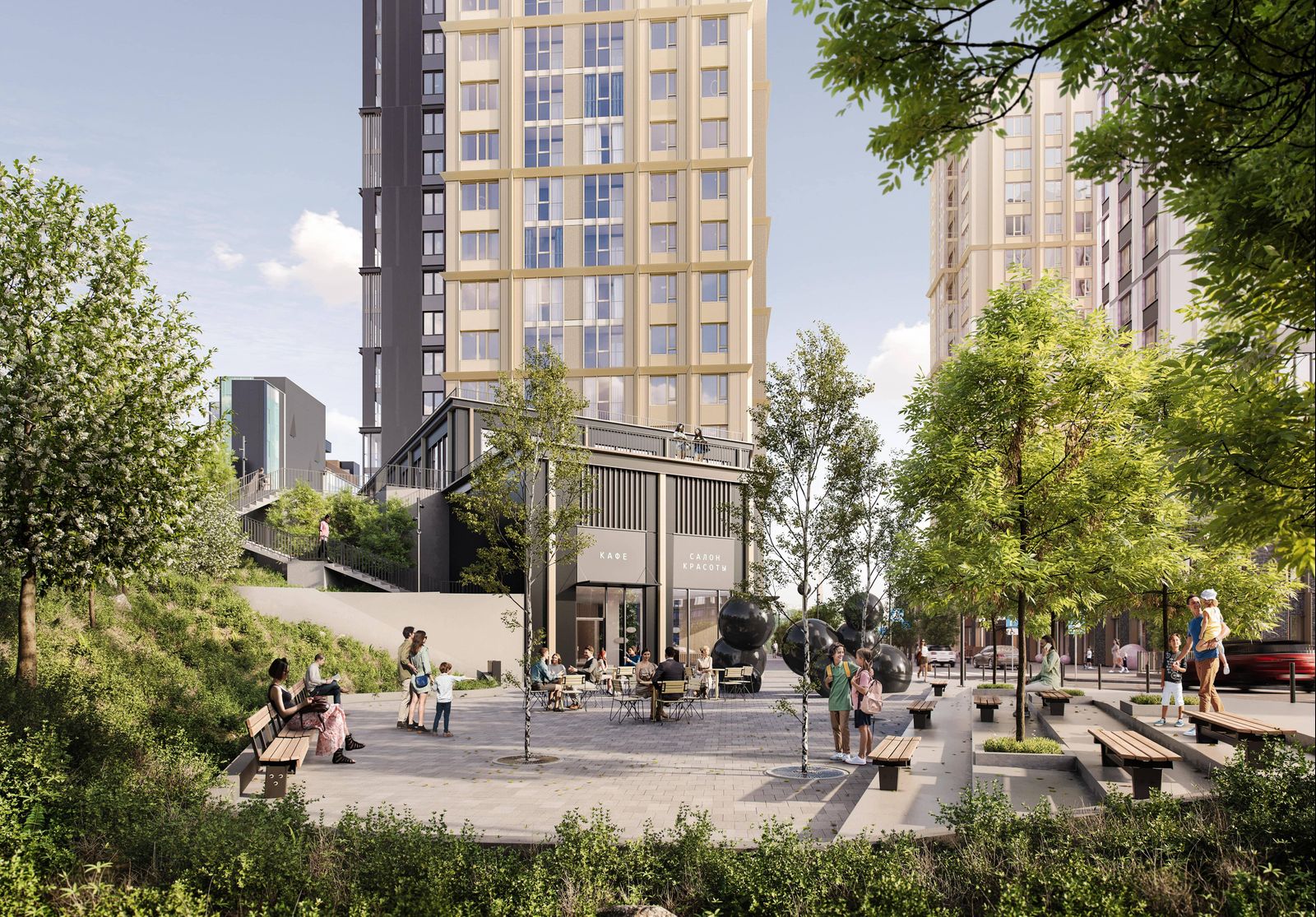 2-комнатная, 69.1 м², № 62 в Edelweiss Золотой Рог 2