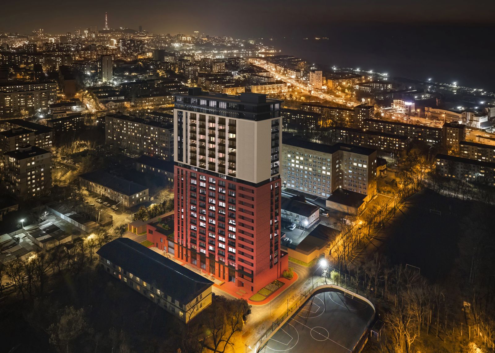 3-комнатная, 58.47 м², № 7 в Legenda (Легенда)