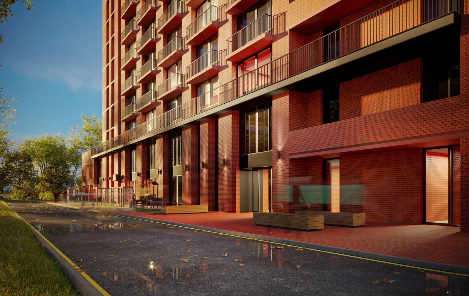 3-комнатная, 58.47 м², № 7 в Legenda (Легенда)