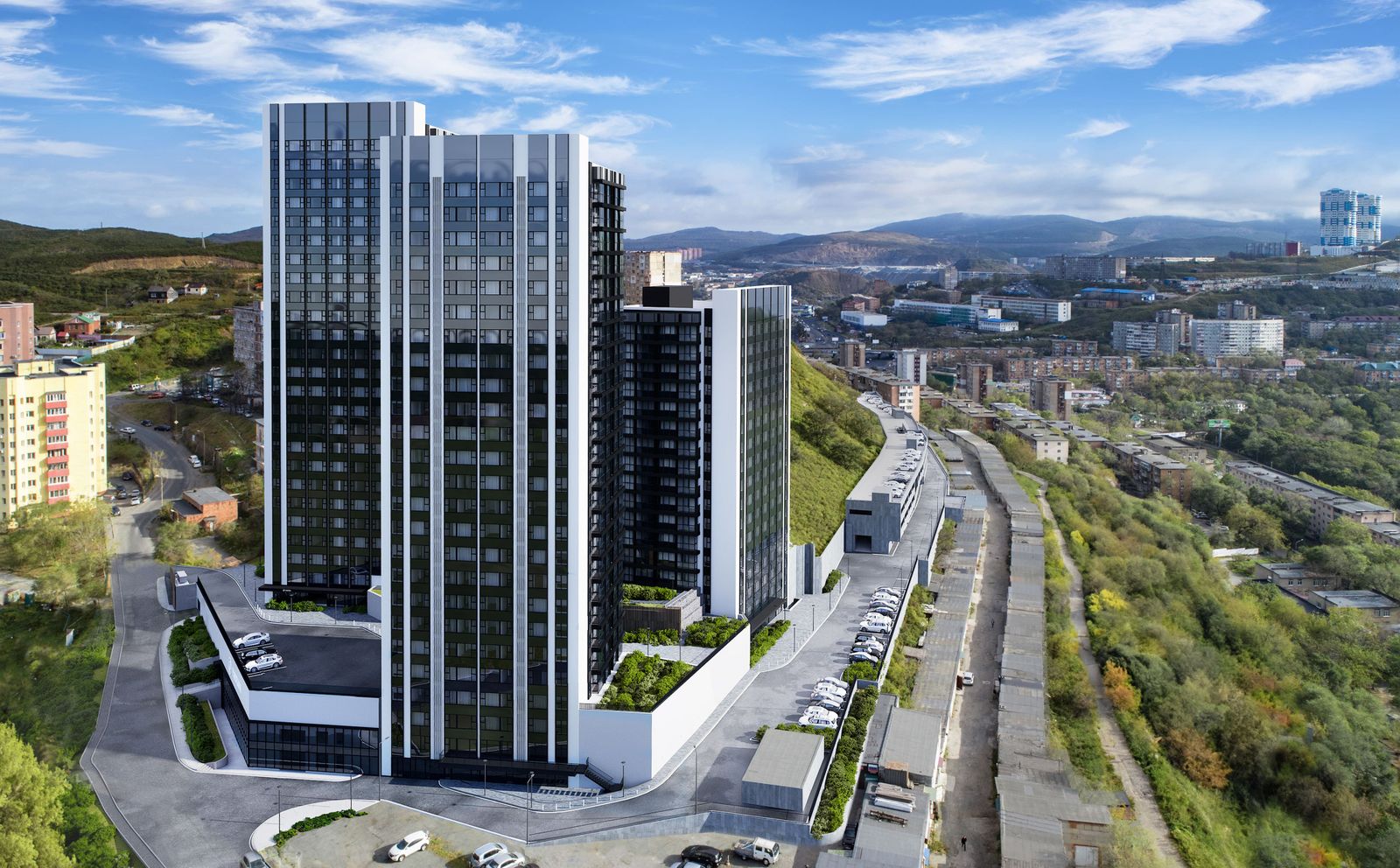 3-комнатная, 60.47 м², № 64 в Panorama (Панорама)