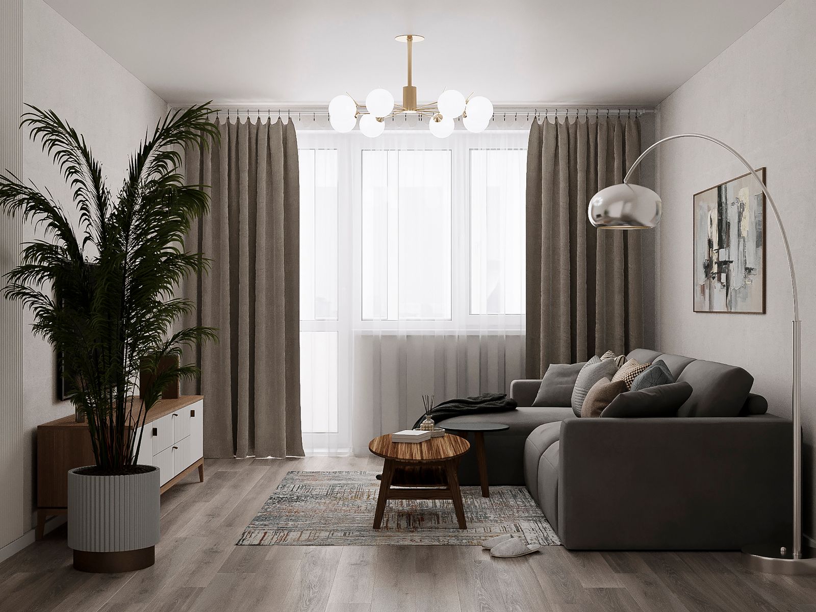 Планировка 3-комн. 22