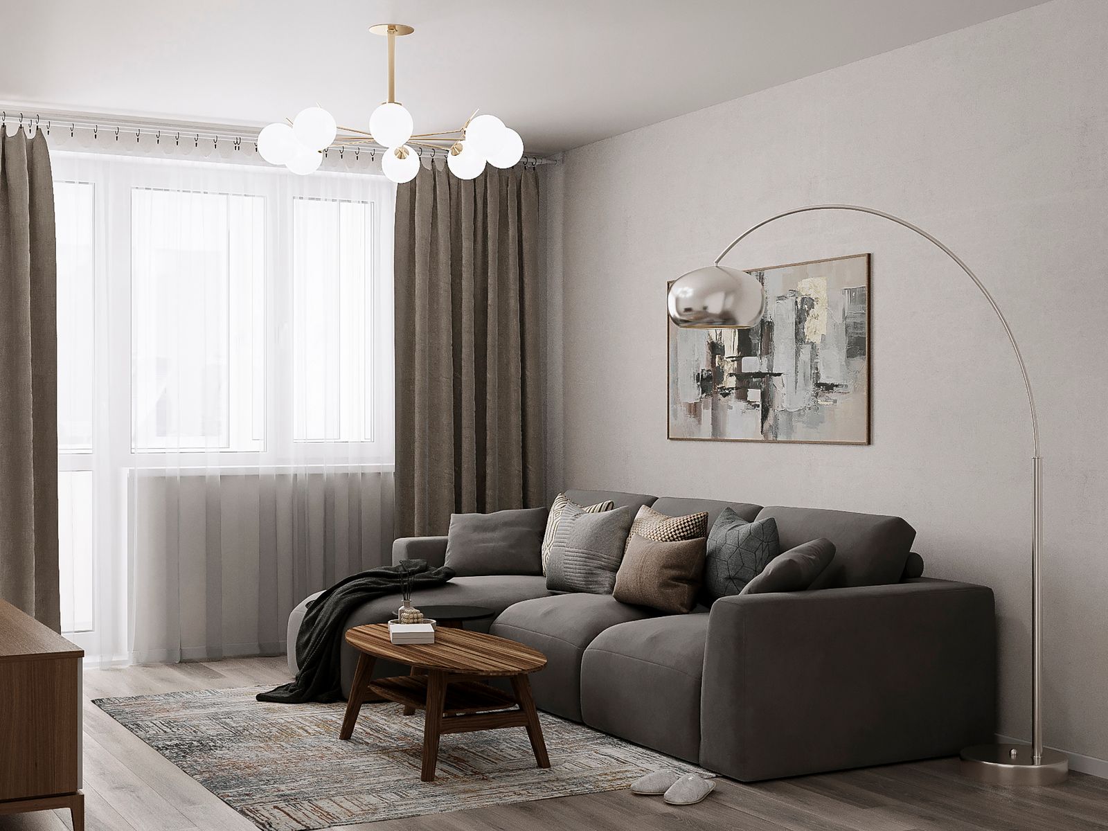 Планировка 3-комн. 20