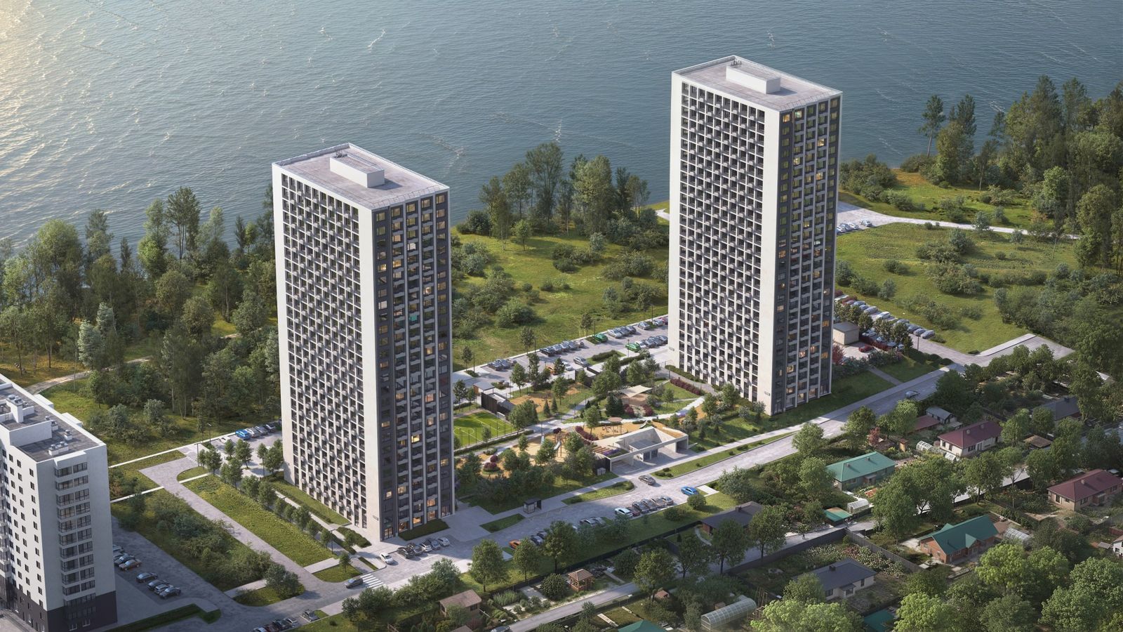 3-комнатная, 53.9 м², № 228 в Ясный берег-город у воды