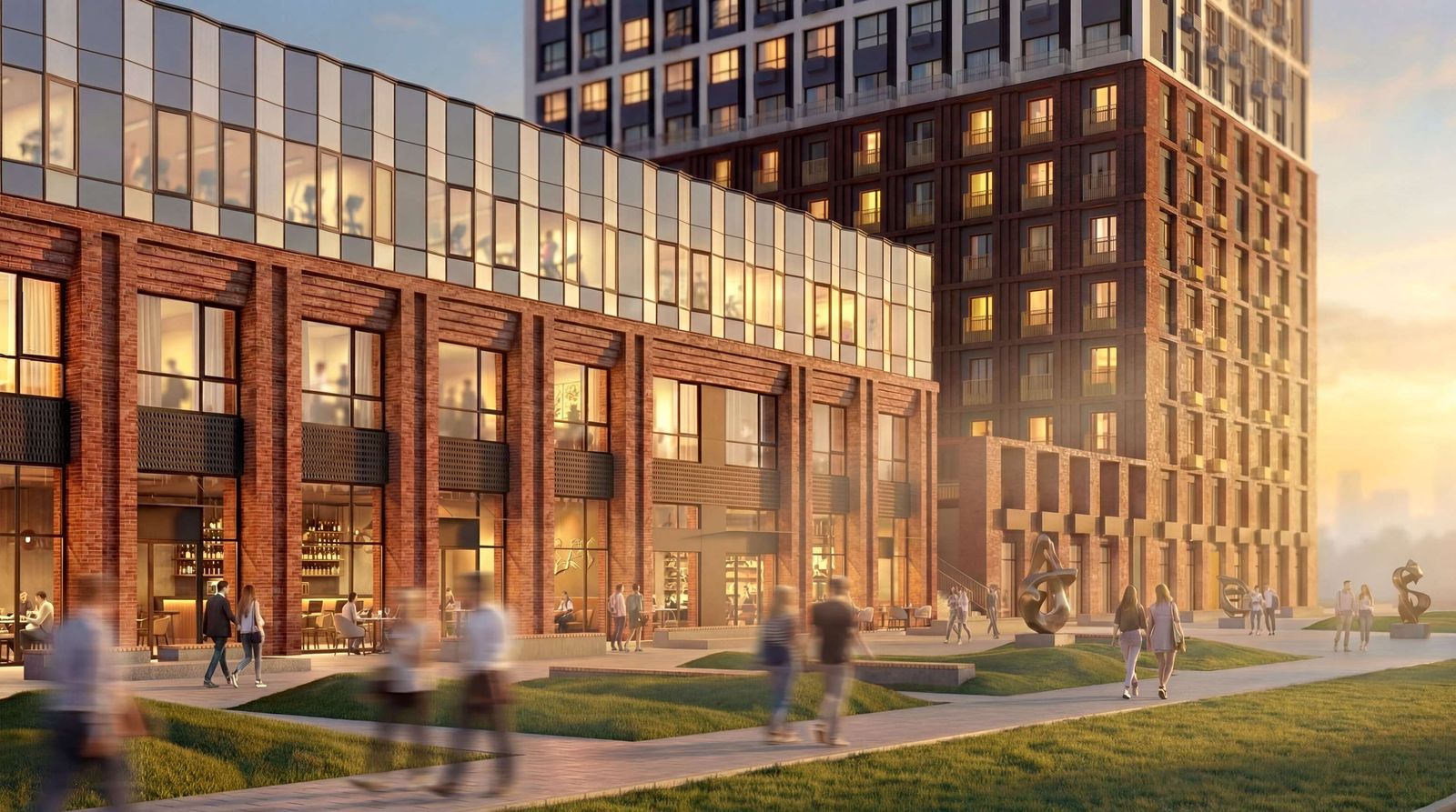 Студия, 24.9 м², № 8 в Ясный берег-город у воды