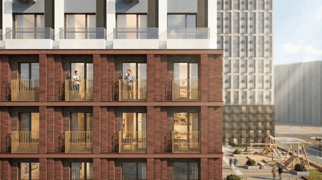 Студия, 24.9 м², № 8 в Ясный берег-город у воды