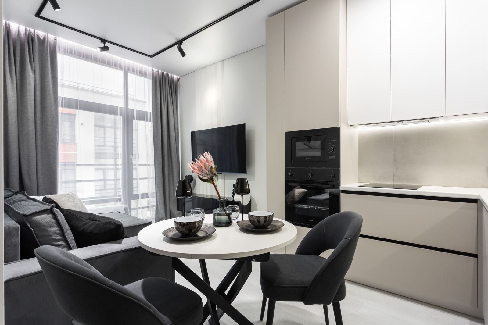 2-комнатная, 56.8 м², № 3 в Tesla Park (Тесла парк)