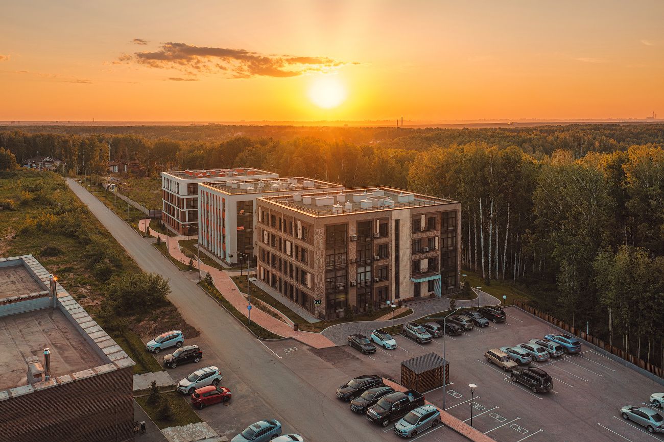 2-комнатная, 56.8 м², № 3 в Tesla Park (Тесла парк)