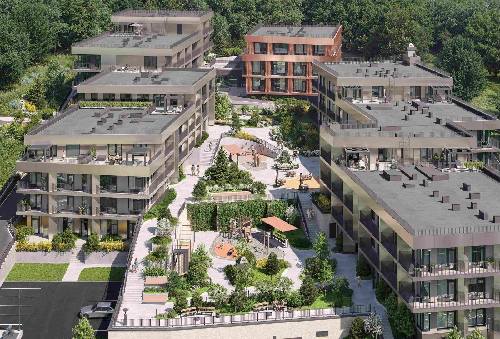 2-комнатная, 65.11 м², № 18 в Бронза