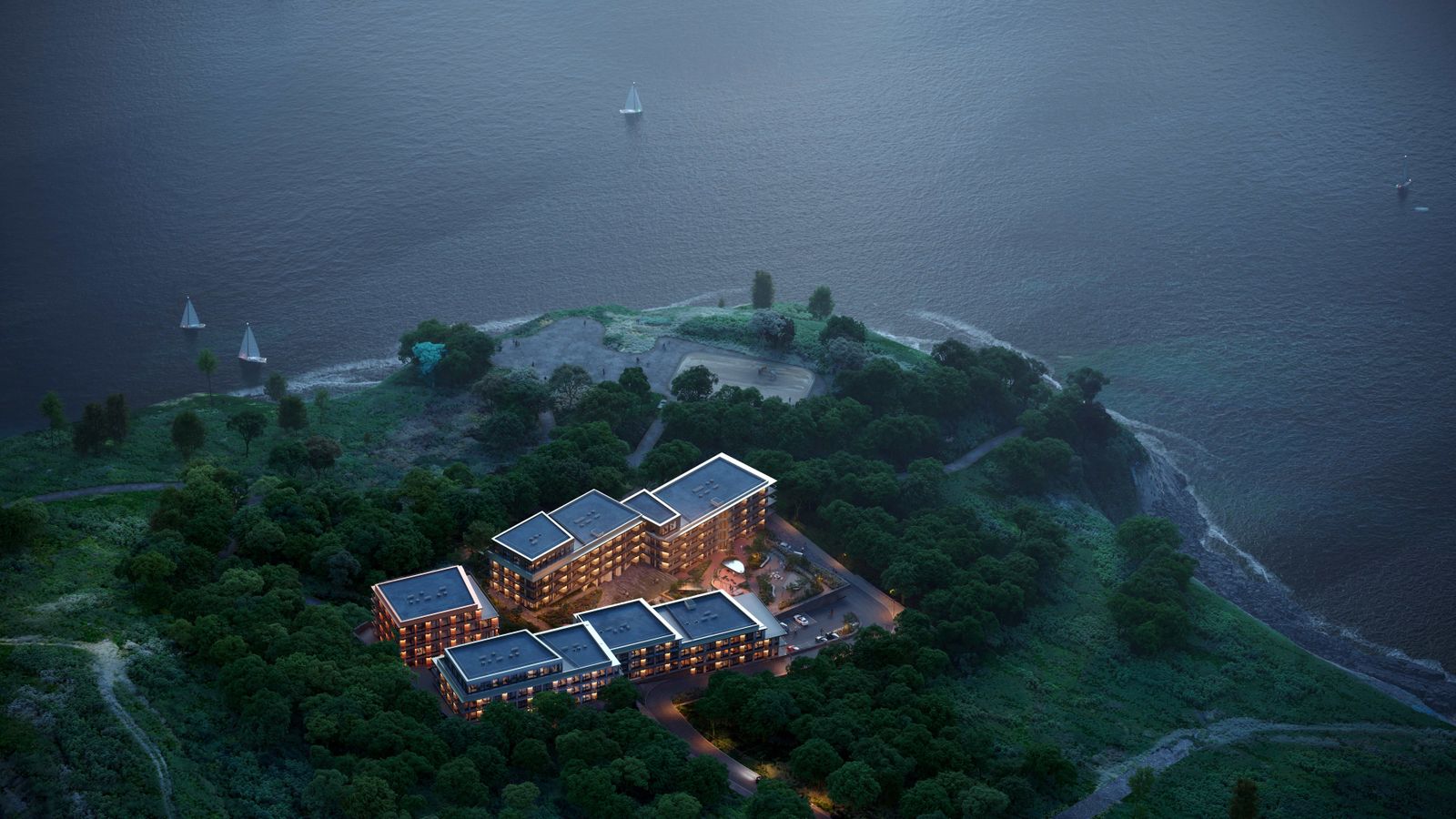 1-комнатная, 51.43 м², № 56 в Бронза