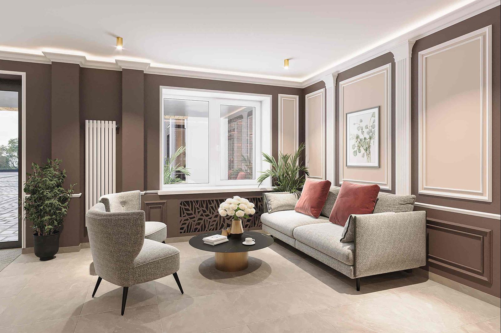 Планировка 1-комн. 35