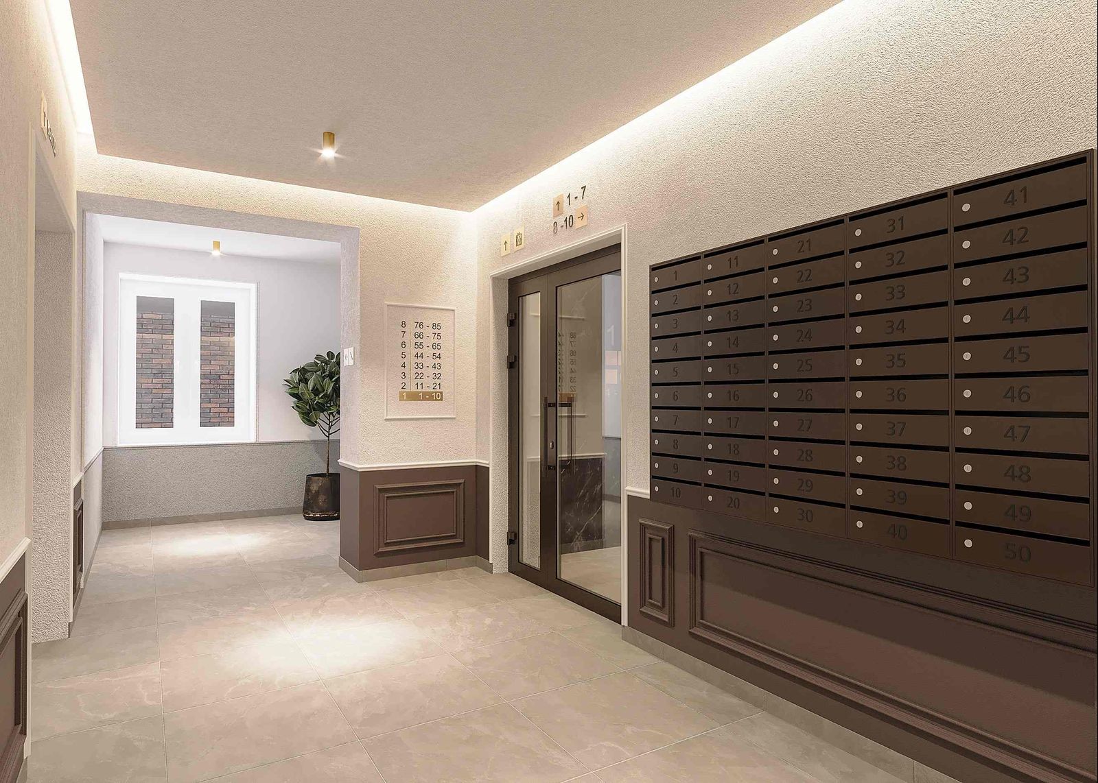 Планировка 1-комн. 45