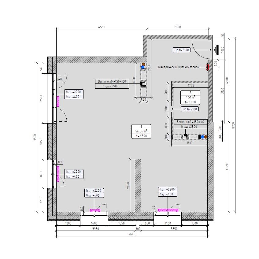 2-комнатная, 57.26 м², № 78 в Port May (Порт Мэй)