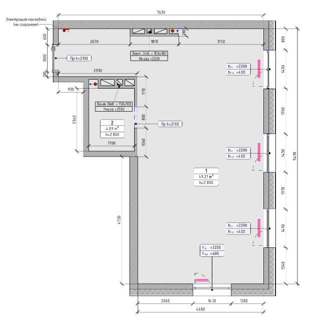 2-комнатная, 49.49 м², № 41 в Port May (Порт Мэй)