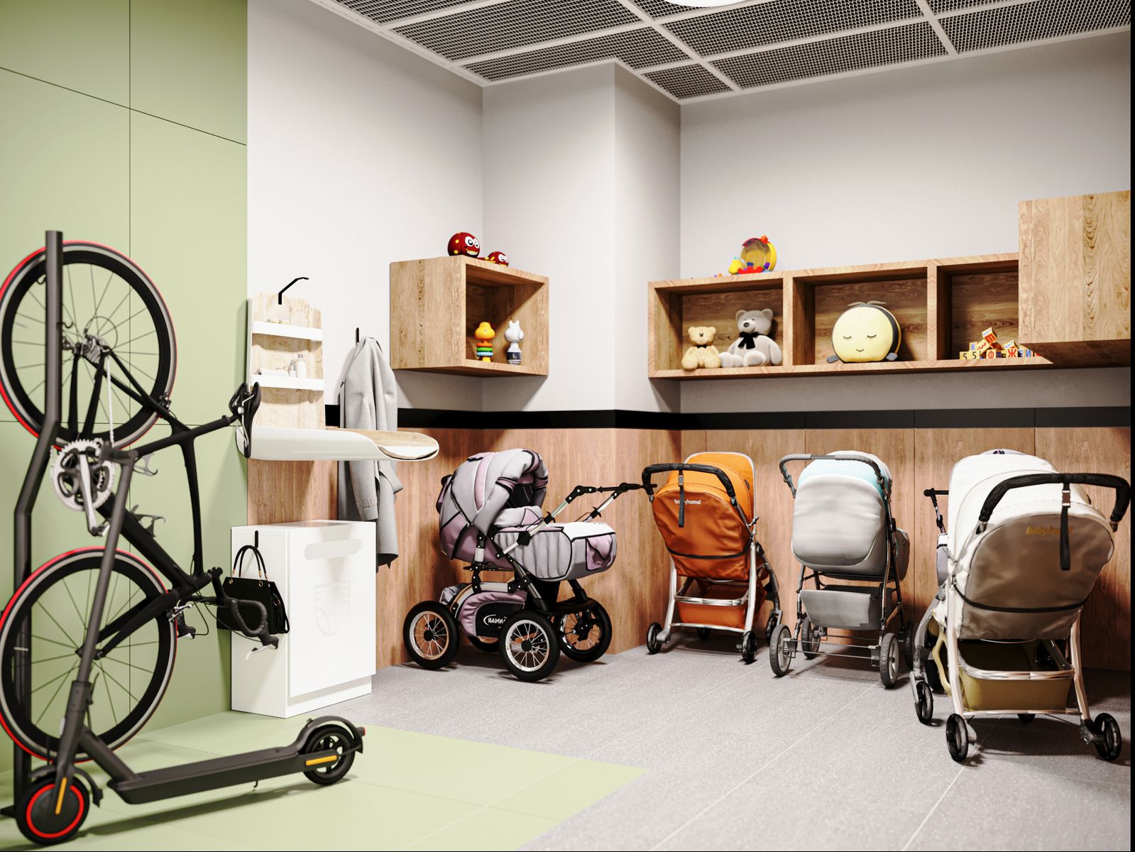 Планировка Студия 18