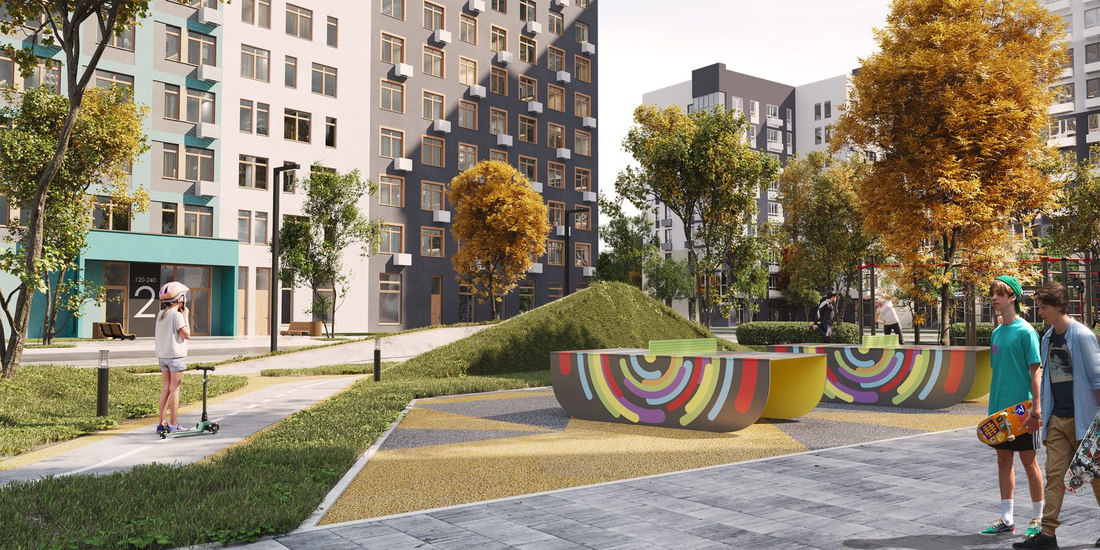 Планировка 1-комн. 4